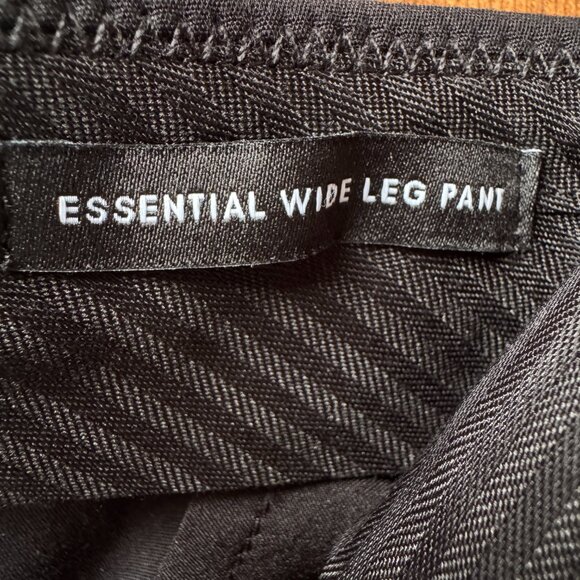 NEW J. Crew Bold Black Essential Wide Leg Pant in Women's 16 Tall - Picture 4 of 11